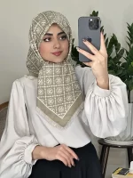 روسری ابریشم لوکس - Image 5