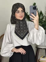 روسری ابریشم لوکس - Image 4