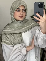 روسری نخ کشمیر وارداتی - Image 4