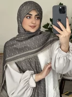 روسری نخ کشمیر وارداتی - Image 5