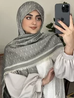 روسری نخ کشمیر وارداتی - Image 6