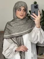 روسری نخ کشمیر وارداتی - Image 8