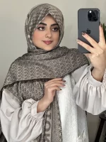 روسری نخ کشمیر وارداتی - Image 8