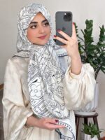 روسری وارداتی پریا - Image 5