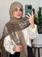 روسری وارداتی برگ - Image 7