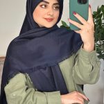 ژاکارد میکس سرمه ای💫