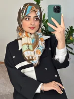 روسری وارداتی نیاز💫 - Image 4
