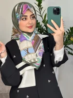 روسری وارداتی نیاز💫 - Image 5