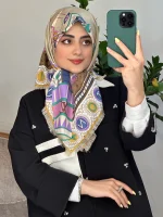 روسری وارداتی نیاز💫 - Image 2